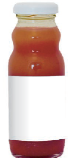 Fragola - Succo di frutta Della Casa Personalizzato con Etichetta Brandizzata Vetro 20cl - immagine 3