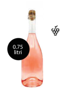 PROSECCO ROSE' DOC - Vino Della Casa Personalizzato con Etichetta Brandizzata VETRO 75Cl - immagine 3