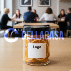 ARANCIA DISIDRATATA - Della Casa Personalizzata con Etichetta Brandizzata Vetro 20gr