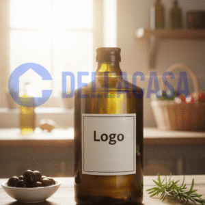 OLIO EXTRA VERGINE DI OLIVA - Olio Della Casa Personalizzato con Etichetta Brandizzata Vetro 50cl