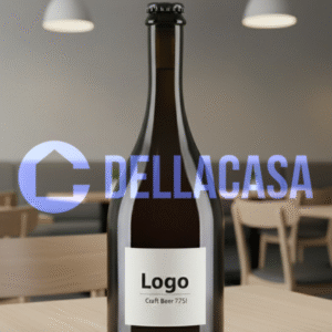 PALE ALE - Birra Artigianale italiana Della Casa Personalizzata con Etichetta Brandizzata VETRO 75cl