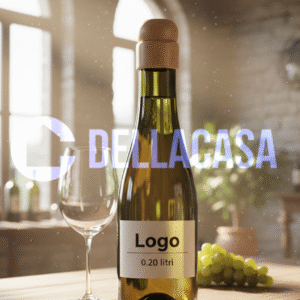 PROSECCO EXTRA DRY DOC - Vino Della Casa Personalizzato con Etichetta Brandizzata VETRO 20Cl