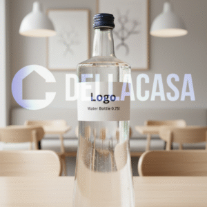 TETHYS – Acqua Della Casa Personalizzata con Etichetta Brandizzata VETRO 50cl