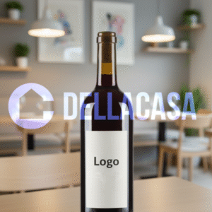 CHIANTI DOCG - Vino Rosso Della Casa Personalizzato con Etichetta Brandizzata VETRO 37,5cl